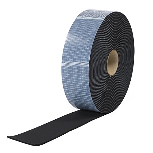 HSF Dichtband EPDM einseitig selbstklebend 10m Rolle (EPDM, 50mm x 6mm) von HSF