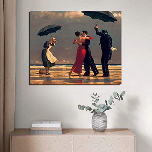 HSFFBHFBH Tanzen Edward Hopper Kunstwerk Wandkunst Leinwand Malerei Poster Drucke Modernes Bild Für Wohnzimmer Wohnkultur Malerei 30x40cm (12x16inch) Ungerahmt von HSFFBHFBH