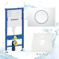 Geberit Vorwandelement Delta Komplettset Delta 15 von HSI-EXPERT