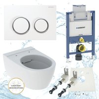Geberit Vorwandelement Omega 82 oder 98 cm Geberit Icon wc spülrandlos wc Sitz SoftClose Set 82 cm Geberit Vorwandelement Omega 82 oder 98 cm Geberit Icon wc spülrandlos wc Sitz SoftClose Set 82 cm von HSI-EXPERT
