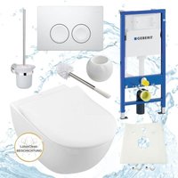 Geberit Duofix Vorwandelement v&b Subway 2.0 wc spülrandlos WC-Bürste Stehend Set Geberit Duofix Vorwandelement v&b Subway 2.0 wc spülrandlos WC-Bürste Stehend Set von HSI-EXPERT