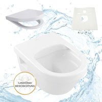 Villeroy&boch - Villeroy Boch Architectura wc spülrandlos wc Sitz mit Absenkautomatik Komplettset von Villeroy & Boch