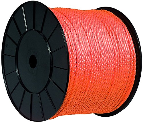 HSI Polypropylenleinen gedreht orange 12 mm 10 m, 1 Stück, 932121.0 von HSI Professional