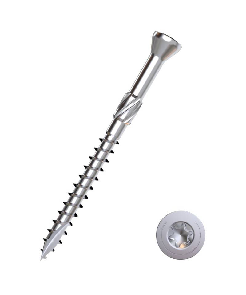 Primaster Terrassenschrauben TX25 Ø 5,0 x 60 mm 400 Stück Primaster Terrassenschrauben TX25 Ø 5,0 x 60 mm 400 Stück von Primaster