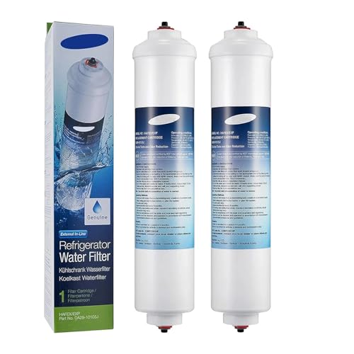 Ersetzen Sie Den Wasserfilter Des Kühlschranks, Kompatibel Mit Samsung, DA29-10105J HAFEX/EXP WSF-100 Aqua-Pure Plus, Kompatibel Mit LG, 5231JA2010B GE GXRTQR(2 pcs) von HSIFSKK