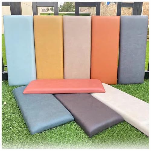 HSIRYAOHD 3D-Anti-Kollisions-Wandpolsterung für Kinder, gepolstertes an der Wand montiertes Kopfteil, abziehen und aufkleben, selbstklebende schalldichte Wand, wasserdicht, wiederverwendbar und HSIRYAOHD 3D-Anti-Kollisions-Wandpolsterung für Kinder, gepolstertes an der Wand montiertes Kopfteil, abziehen und aufkleben, selbstklebende schalldichte Wand, wasserdicht, wiederverwendbar und von HSIRYAOHD