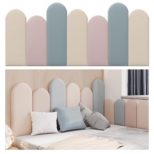 HSIRYAOHD 3D-Wandpolsterung für Kinder, 3,5 cm dick, gepolstert, oval, Kopfteil abziehen und aufkleben, dicke Tatami-Wandaufkleber für Innenwanddekoration HSIRYAOHD 3D-Wandpolsterung für Kinder, 3,5 cm dick, gepolstert, oval, Kopfteil abziehen und aufkleben, dicke Tatami-Wandaufkleber für Innenwanddekoration von HSIRYAOHD