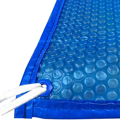 HSIRYAOHD Blaue Plane, Bubble Solar Poolabdeckung mit Ösen, rechteckig, wasserdicht, staubdicht, schwimmende Decke für Schwimmbäder im Boden (Größe: 2 m × 7 m)) von HSIRYAOHD