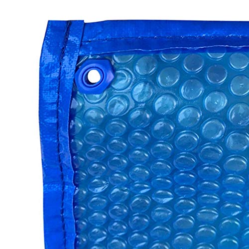 HSIRYAOHD Bubble Solar-Poolabdeckungen, rechteckig, strapazierfähig, oberirdische Plane mit Ösen, regendicht, staubdicht, Wärmespeicherdecken (Größe: 2 m x 5 m) von HSIRYAOHD