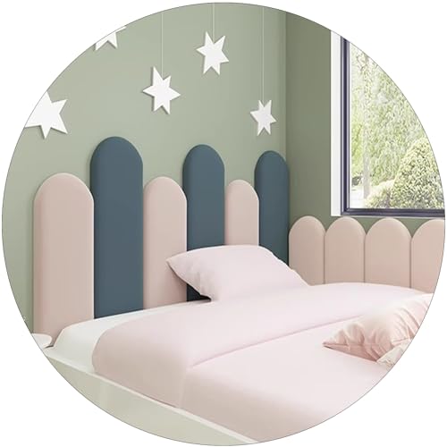 HSIRYAOHD Gepolsterte Wandpaneele, 3,5 cm dick, selbstklebend, gepolstertes Kopfteil für Kinder, Anti-Kollisions-Schwamm-Wandaufkleber für Zuhause, Kinderzimmer HSIRYAOHD Gepolsterte Wandpaneele, 3,5 cm dick, selbstklebend, gepolstertes Kopfteil für Kinder, Anti-Kollisions-Schwamm-Wandaufkleber für Zuhause, Kinderzimmer von HSIRYAOHD