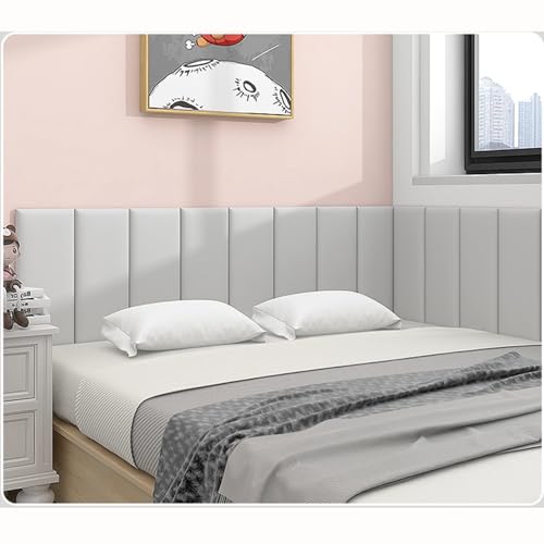 HSIRYAOHD Gepolstertes Kopfteil, Wandverkleidungs-Kits, Anti-Kollisions-gepolsterte Wandpaneele, Wandkissen-Polsterung, selbstklebendes Kopfteil, Tatami-Wandaufkleber für Kinderzimmer, Wand HSIRYAOHD Gepolstertes Kopfteil, Wandverkleidungs-Kits, Anti-Kollisions-gepolsterte Wandpaneele, Wandkissen-Polsterung, selbstklebendes Kopfteil, Tatami-Wandaufkleber für Kinderzimmer, Wand von HSIRYAOHD