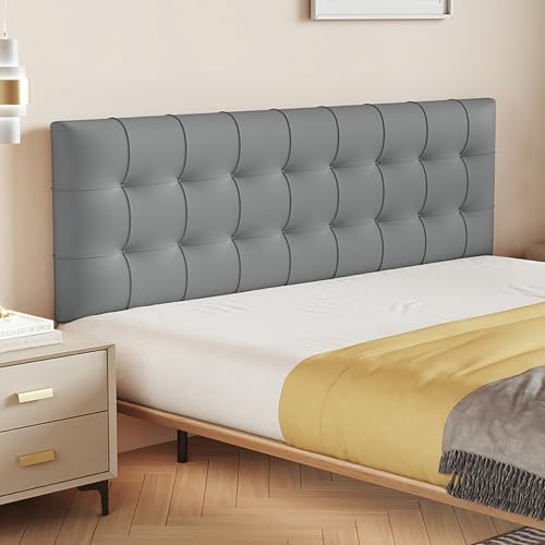 HSIRYAOHD Gepolstertes Kopfteil Nachttisch Kissen Selbstklebend Anti-Kollision Wandpolsterung Wandmontage Kopfteile Abziehen und Aufkleben Kinderzimmer Wandpaneele Taille Unterstützung Headbo von HSIRYAOHD