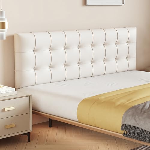 HSIRYAOHD Gepolstertes Kopfteil Nachttisch Kissen Selbstklebend Anti-Kollision Wandpolsterung Wandmontage Kopfteile Abziehen und Aufkleben Kinderzimmer Wandpaneele Taille Unterstützung Headbo von HSIRYAOHD