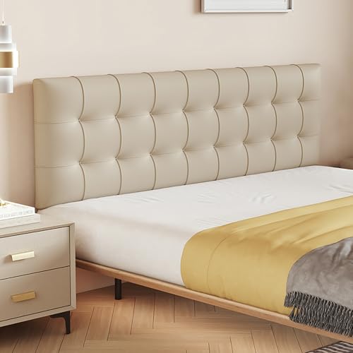 HSIRYAOHD Gepolstertes Kopfteil Nachttisch Kissen Selbstklebend Anti-Kollision Wandpolsterung Wandmontage Kopfteile Abziehen und Aufkleben Kinderzimmer Wandpaneele Taille Unterstützung Headbo von HSIRYAOHD