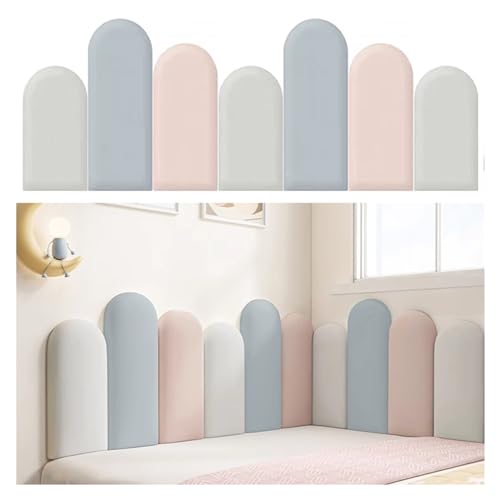 HSIRYAOHD Kopfteil zum Abziehen und Aufkleben, 3D-Anti-Kollisions-Wandpolsterung, 3 cm dicke Tatami-Wandaufkleber, gepolsterte Wandpaneele für Schlafzimmer und Spielzimmer HSIRYAOHD Kopfteil zum Abziehen und Aufkleben, 3D-Anti-Kollisions-Wandpolsterung, 3 cm dicke Tatami-Wandaufkleber, gepolsterte Wandpaneele für Schlafzimmer und Spielzimmer von HSIRYAOHD