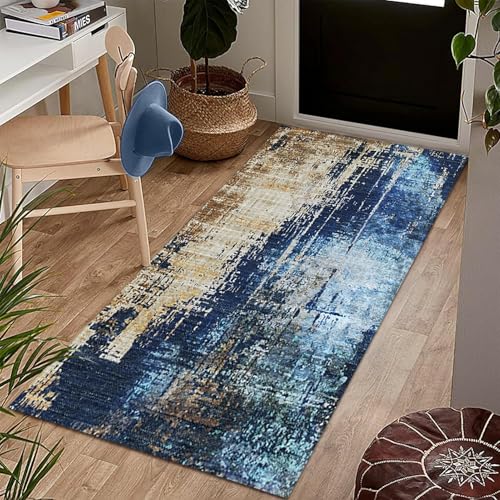 HSIRYAOHD Moderner abstrakter Teppichläufer für Flure, rutschfest, lang, strapazierfähig, langlebig, Eingangsmatte, 100 cm, 2 m, 300 cm, 4 m, 5 m, 6 m, Küche, Korridor, Durchgang, Flur, Treppe HSIRYAOHD Moderner abstrakter Teppichläufer für Flure, rutschfest, lang, strapazierfähig, langlebig, Eingangsmatte, 100 cm, 2 m, 300 cm, 4 m, 5 m, 6 m, Küche, Korridor, Durchgang, Flur, Treppe von HSIRYAOHD