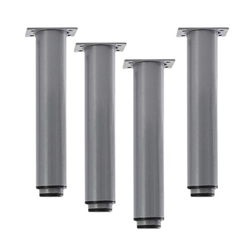 HSIRYAOHD Möbelbeine 4 Stück Möbelfüße Verstellbare Möbelbeine Metall Stretch Ersatz Tischbeine Kohlenstoffstahl Schuhschrank Beine für Sofa Bett Schrank Stuhl Couch Füße von HSIRYAOHD