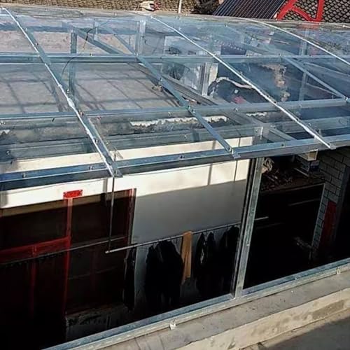 HSIRYAOHD Polycarbonat-Dachbahn, transparente Acryl-Kunststoffplatten, Gewächshaus-Tageslichtplatte, Fenstertür-Markise, Dachverkleidung, für Schuppen, Carports, Hütten, Kenn HSIRYAOHD Polycarbonat-Dachbahn, transparente Acryl-Kunststoffplatten, Gewächshaus-Tageslichtplatte, Fenstertür-Markise, Dachverkleidung, für Schuppen, Carports, Hütten, Kenn von HSIRYAOHD