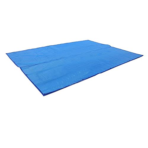 HSIRYAOHD Rechteckige Whirlpool-/Poolabdeckung mit Ösen, Solarblasen-Heizdecke, für oberirdische Pools/Rahmenpools/aufblasbare Pools (Größe: 4 m x 6 m) von HSIRYAOHD