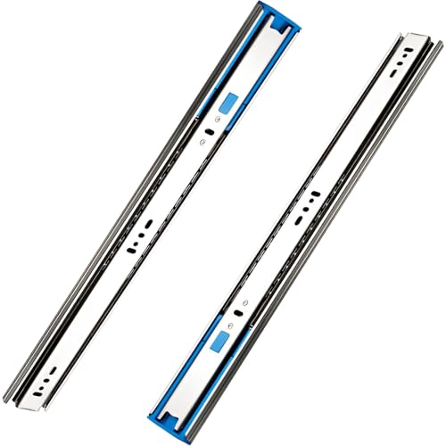 HSIRYAOHD Schubladenschienen mit Absenkautomatik, Vollauszug, seitliche Montageschienen, Metall-Kugellager, strapazierfähig, 300 mm HSIRYAOHD Schubladenschienen mit Absenkautomatik, Vollauszug, seitliche Montageschienen, Metall-Kugellager, strapazierfähig, 300 mm von HSIRYAOHD