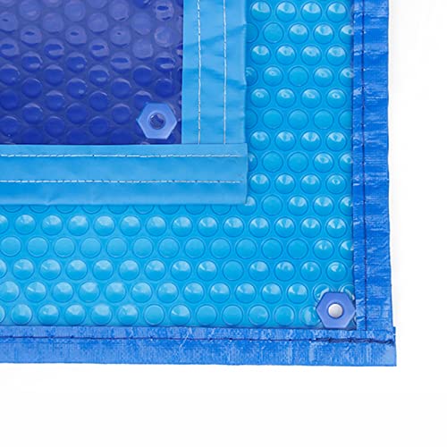 HSIRYAOHD Solar-Poolabdeckung, rechteckig, blaue Pool-Solardecke für oberirdische und unterirdische Pools, robuste, isolierende Poolheizungsabdeckung (Größe: 2 m x 3 m) von HSIRYAOHD