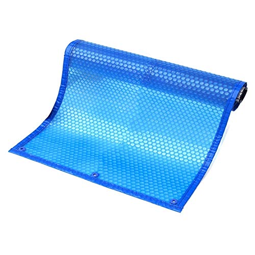 HSIRYAOHD Strapazierfähige Sommer-Poolabdeckung, rechteckige Blasen-Solardecke mit Ösen, für oberirdische Pools/Whirlpools/Rahmenpools/aufblasbare Pools (Größe: 3,5 m × 4 m)) von HSIRYAOHD