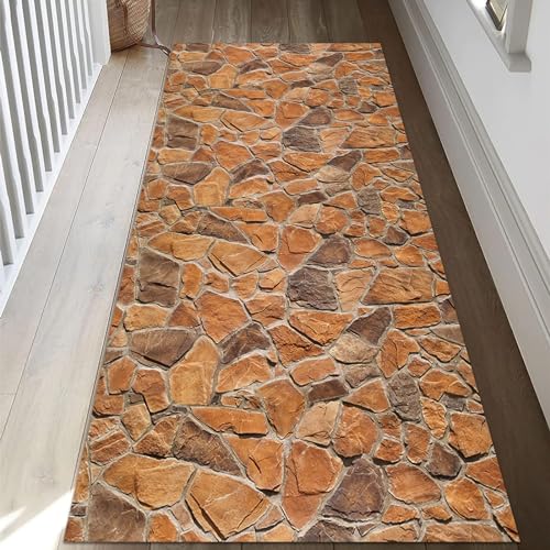 HSIRYAOHD Teppichläufer für Flur, 1 m, 2 m, 3 m, 4 m, 5 m, 6 m, extra lang, rutschfest, waschbar, Bodenmatte für Küche, Flur, Breite 60 cm, 70 cm, 80 cm, 90 cm, 100 cm, 120 cm HSIRYAOHD Teppichläufer für Flur, 1 m, 2 m, 3 m, 4 m, 5 m, 6 m, extra lang, rutschfest, waschbar, Bodenmatte für Küche, Flur, Breite 60 cm, 70 cm, 80 cm, 90 cm, 100 cm, 120 cm von HSIRYAOHD