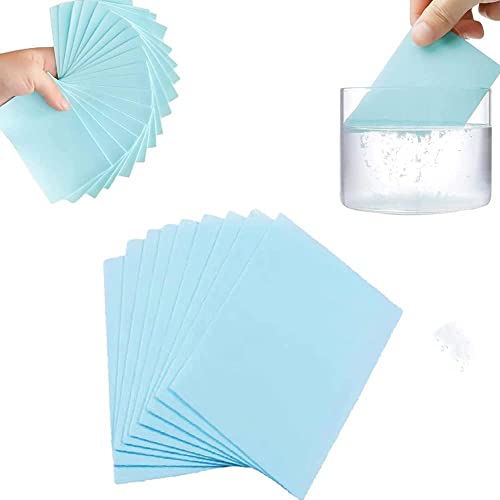 120pcs Multi Effect Floor Cleaning Slice,Soluble Floor Cleaner Sheet, for Tile and Plank Flooring Surfaces Concentrate Cleaning Slice von HSJJ