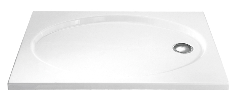 HSK Acryl Rechteck-Duschwanne flach 75 x 90 x 10 cm, ohne Schürze 520075-A-bahama-beige von HSK Duschkabinenbau KG