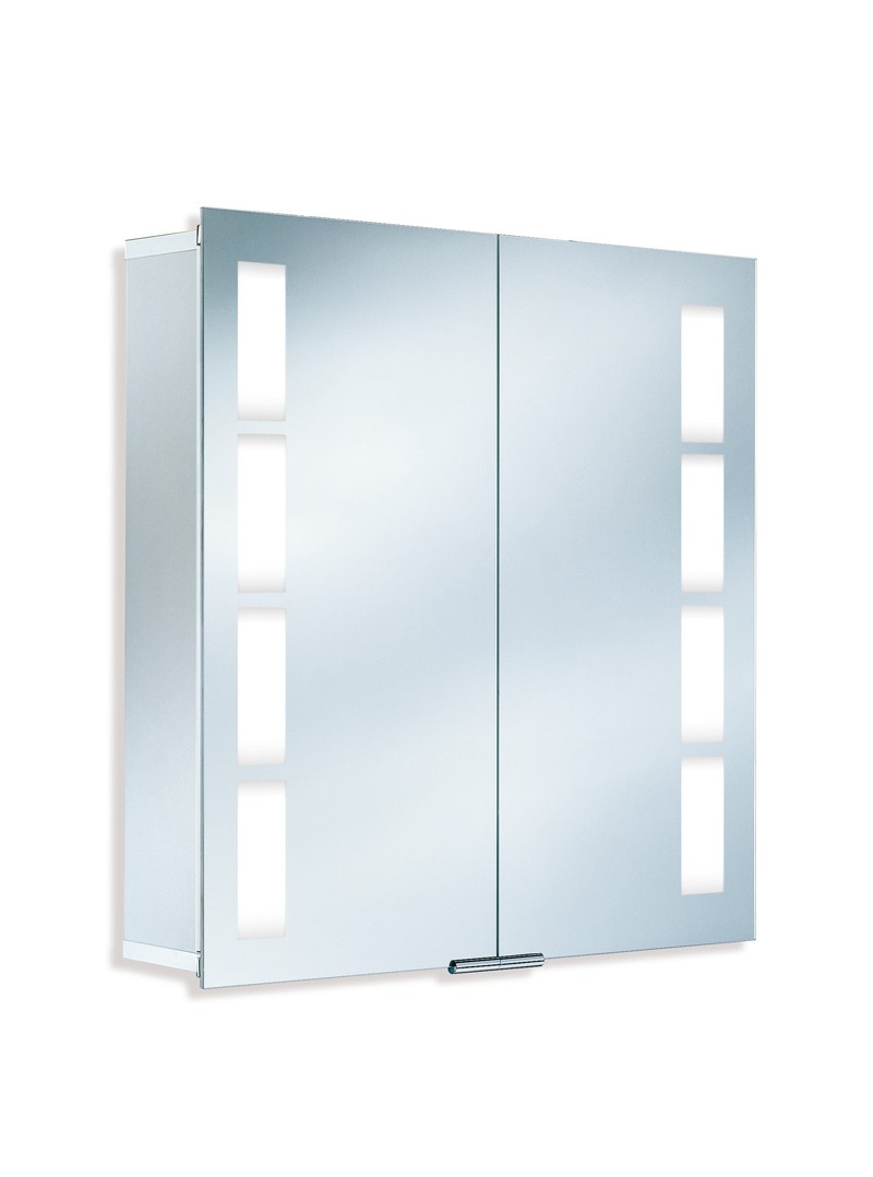 HSK Aluminium-Spiegelschrank ASP 500, B: 750 mm, H: 750 mm, T: 125mm 1122075 von HSK Duschkabinenbau KG