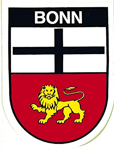 PVC-Aufkleber - Bonn Wappen - 301524 - Gr. ca. 6,5 x 8 cm von HSK