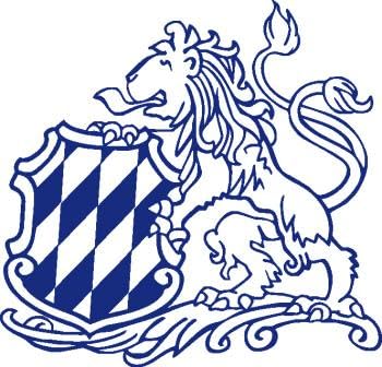 Aufkleber Aapplikation - Bayern Löwe Wappen - AP4025-3 - versch. Größen Farbe blau, Größe 30cm Aufkleber Aapplikation - Bayern Löwe Wappen - AP4025-3 - versch. Größen Farbe blau, Größe 30cm von HSK