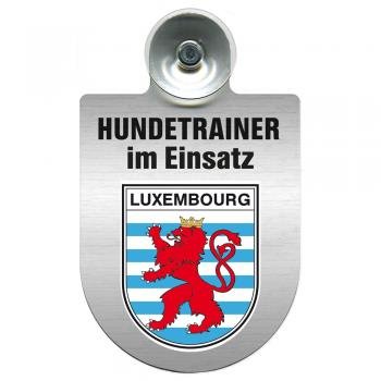 Einsatzschild Windschutzscheibe incl. Saugnapf - Hundetrainer im Einsatz - 309379 - incl. Regionen nach Wahl Farbe Region Luxembourg Einsatzschild Windschutzscheibe incl. Saugnapf - Hundetrainer im Einsatz - 309379 - incl. Regionen nach Wahl Farbe Region Luxembourg von HSK