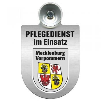 Einsatzschild Windschutzscheibe incl. Saugnapf - Pflegedienst - incl. Regionen nach Wahl - 309358 - Farbe Region Mecklenburg-Vorpommern Einsatzschild Windschutzscheibe incl. Saugnapf - Pflegedienst - incl. Regionen nach Wahl - 309358 - Farbe Region Mecklenburg-Vorpommern von HSK