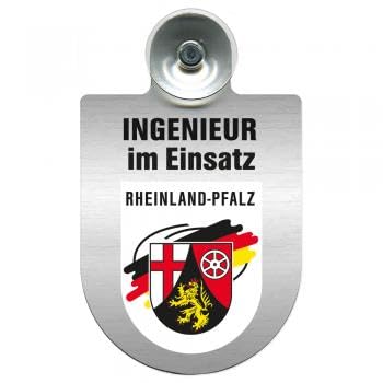 Einsatzschild incl. Saugnapf - Ingenieur im Einsatz - 309743 - incl. Regionen nach Wahl Farbe Region Brandenburg Einsatzschild incl. Saugnapf - Ingenieur im Einsatz - 309743 - incl. Regionen nach Wahl Farbe Region Brandenburg von HSK