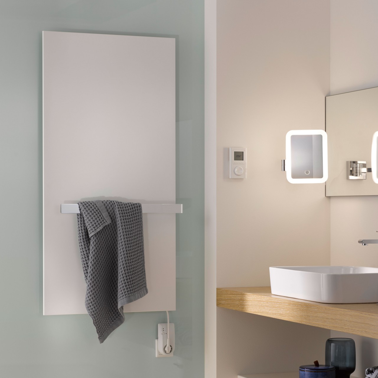 HSK Infrarot-Designheizkörper Retango Metallfront von HSK