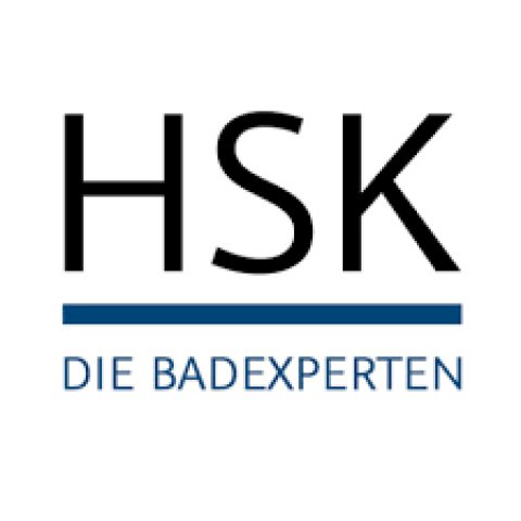HSK Raumteiler Montageset zu Line Badheizkörper, Farbe: Ebony (Schwarz Glänzend) von HSK