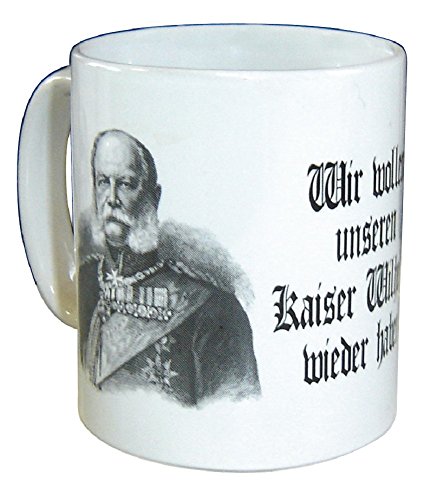 HSK Sammlertasse mit Motiv - Kaiser Wilhelm Preussen - 57313 von HSK