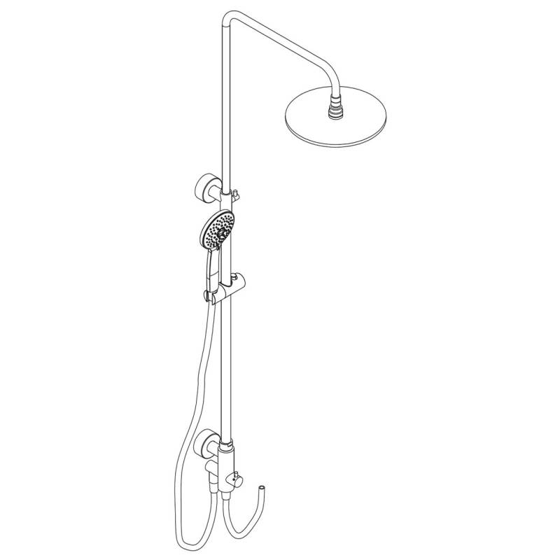 HSK Shower-Set RS 200 Universal 1006000 von HSK