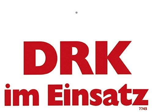 Hinweisschild - Warnschild - DRK im Einsatz - Gr. 19,5 x 15 cm - 307743 von HSK