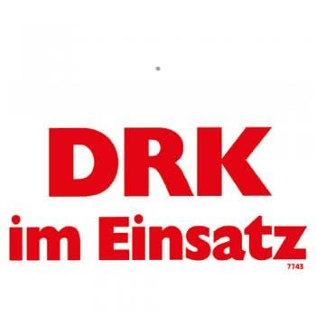 HSK Hinweisschild mit Saugnapf - DRK IM EINSATZ - 20 x 15 cm - Mehrfarbig, Kunststoff, Praktisch HSK Hinweisschild mit Saugnapf - DRK IM EINSATZ - 20 x 15 cm - Mehrfarbig, Kunststoff, Praktisch von HSK