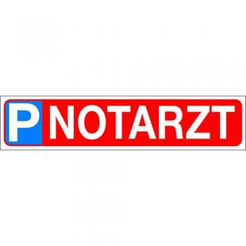 Parkschild - NOTARZT - Gr. ca. 51 x 11 cm - 308901 Parkschild - NOTARZT - Gr. ca. 51 x 11 cm - 308901 von HSK