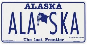 Schild - ALASKA the last Frontier - 309221 - ca. 30 x 15 cm Schild - ALASKA the last Frontier - 309221 - ca. 30 x 15 cm von HSK