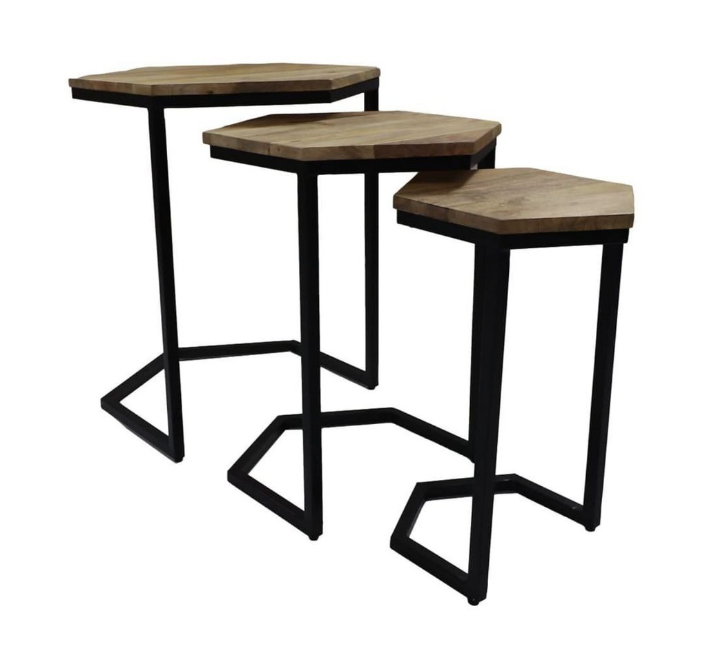 HSM Collection Couchtisch 3-tlg. Couchtisch-Set (3-St) von HSM Collection