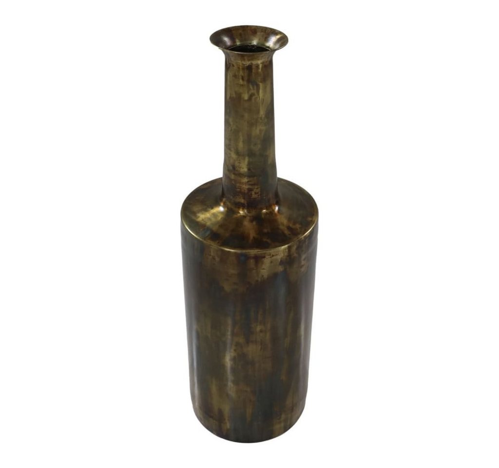 HSM Collection Dekovase Vase Bergamo Medium 20x65 cm Gold von HSM Collection