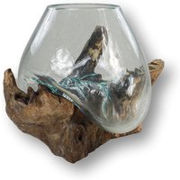 HSM Collection | Vase Jelger teakholz von HSM Collection