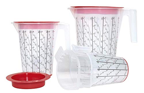 HSM Mischbechersystem ca. 660 ml Gesamtvolumen oder Mischvolumen 500 ml - 25 Einsatzbecher + 1 Außenbehälter + 1 Deckel HSM Mischbechersystem ca. 660 ml Gesamtvolumen oder Mischvolumen 500 ml - 25 Einsatzbecher + 1 Außenbehälter + 1 Deckel von HSM