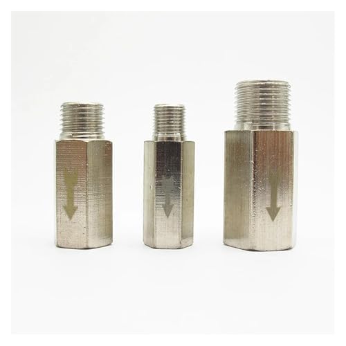1 x pneumatisches Rückschlagventil, 1,27 cm BSP-Stecker auf Buchse, Messing, voller Anschluss, Rückschlagventil. HSMXNEONJB 1 x pneumatisches Rückschlagventil, 1,27 cm BSP-Stecker auf Buchse, Messing, voller Anschluss, Rückschlagventil. HSMXNEONJB von HSMXNEONJB