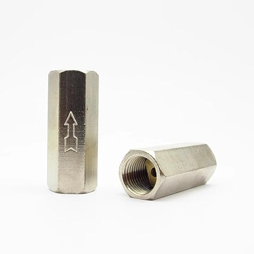 1 x pneumatisches Rückschlagventil mit 1,9 cm BSP-Innengewinde, Messing, vollständiger Anschluss, Rückschlagventil. HSMXNEONJB 1 x pneumatisches Rückschlagventil mit 1,9 cm BSP-Innengewinde, Messing, vollständiger Anschluss, Rückschlagventil. HSMXNEONJB von HSMXNEONJB