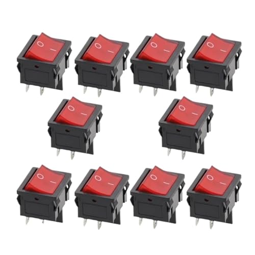 10PCS 2D4P-RED KCD5 21x24mm 21 * 24mm Rocker Switches Kit 6A/12A 250VAC HSMXNEONJB 10PCS 2D4P-RED KCD5 21x24mm 21 * 24mm Rocker Switches Kit 6A/12A 250VAC HSMXNEONJB von HSMXNEONJB